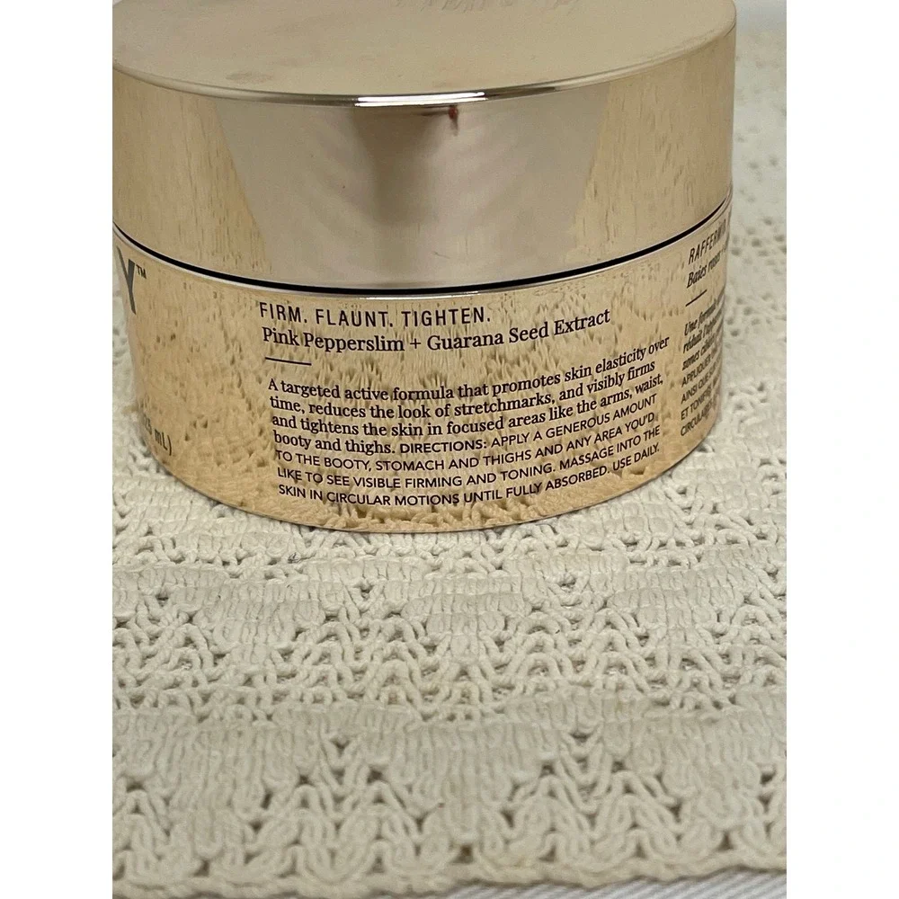 JLO Beauty Firm Flaunt Target Booty Balm 4.2 oz Pink Pepperslim Guarana Extract